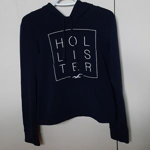 Hollister dark blue hoodie
